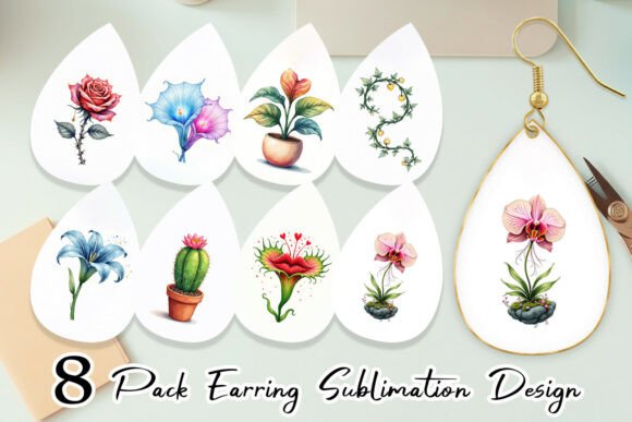 Download Cosmic Love Flora Earring Blanks - Blanks Collection